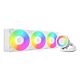 ARCTIC Liquid Freezer III Pro 420 A-RGB (White) - Multi Compatible All-in-One CPU Water Cooler with A-RGB