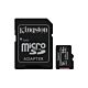 Kingston Technology Canvas Select 64GB micSDXC Plus 100R A1 C10 Card + ADP