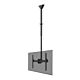 Neomounts CL35-440BL16L Monitor/TV mount ceiling 37-70" - h 106-156 cm
