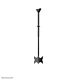 Neomounts CL35-340BL22 Dual monitor/TV mount ceiling 23-42" - h 106-156 cm
