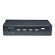 StarTech.com 4-Port DisplayPort KVM Switch, Single 4K 60Hz Monitor, 6x USB Ports, Push-Button & Hotkey Switching, DisplayPort 1.2, OS Independent, TAA Compliant