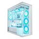 ARCTIC Xtender VG (White) Premium E-ATX PC Case with Vertical GPU Mounting