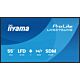 iiyama LH5575UHS-B2AG Signage Display Digital signage flat panel 138.7 cm (54.6") LCD Wi-Fi 500 cd/m² 4K Ultra HD Black Built-in processor Android 11 24/7