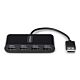StarTech.com ST4200MINI2-USB-HUB interface hub USB 2.0 480 Mbit/s Black