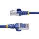 StarTech.com 1m Blue CAT8 Ethernet Cable, Snagless RJ45, 25G/40G, 2000MHz, 100W PoE++, S/FTP, 26AWG Pure Bare Copper Wire, LSZH, Shielded Network Patch Cord w/Strain Reliefs, Fluke Channel Tested