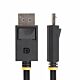 StarTech.com 1m DisplayPort 2.1 Cable, VESA Certified DP80 DisplayPort Cable w/UHBR20/HDR/DSC 1.2a/HDCP 2.2, 16K/8K 60Hz, 4K 240Hz, 80Gbps, DP 2.1 Cable, UHD Monitor Cord, M/M