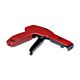 StarTech.com Nylon Cable Tie Gun, Zip Tie Cable Installation and Cutter Tool, Zip Tie Tensioning/Tightener, Works with Nylon Zip Ties 2.4mm to 4.8mm, TAA Compliant