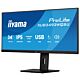 iiyama ProLite 34” IPS ultra-wide flat screen with PiP, PBP and height adjustable stand