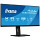 iiyama ProLite XUB3493WQSU-B6 computer monitor 86.4 cm (34") 3440 x 1440 pixels UltraWide Quad HD LED Black