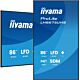 iiyama 86" 4K UHD Professional Digital Signage 24/7 display featuring Android OS, FailOver and Intel® SDM slot