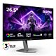 AOC AGON PRO AG276QKD2 computer monitor 67.3 cm (26.5") 2560 x 1440 pixels Quad HD QD-OLED Black, Grey