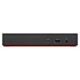 Lenovo 40AY0135UK laptop dock/port tor Wired USB 3.2 Gen 1 (3.1 Gen 1) Type-C Black