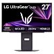 LG 27GX700A-B computer monitor 68.6 cm (27") 2560 x 1440 pixels Quad HD OLED Black