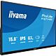iiyama ProLite P1671HSC-B1 computer monitor 39.6 cm (15.6") 1920 x 1080 pixels Full HD LED Black