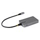 StarTech.com 4-Port USB-C Hub, 5Gbps, Bus Powered, USB C to 4x USB-A Hub with USB-C Auxiliary Power Input, 1ft/30cm Host Cable, Portable Desktop/Laptop USB Hub
