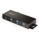 StarTech.com 5G7AIN-USB-A-HUB interface hub USB 3.2 Gen 1 (3.1 Gen 1) Type-B 5000 Mbit/s Black