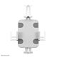 Neomounts WL15-625WH1 Tablet wall mount 7.9-11" - lockable - universal