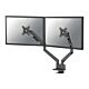 Neomounts DS70-250BL2 Monitor arm 17-32" - gas spring - Topfix - 180°-stop