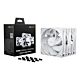 be quiet! Pure Wings 3 120mm | PWM Reverse White Triple-Pack Computer case Fan 12 cm 3 pc(s)