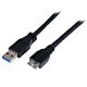 StarTech.com 1m (3ft)  SuperSpeed USB 3.0 A to Micro B Cable - M/M