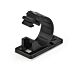 StarTech.com 100 Adhesive Cable Management Clips Black - Network/Ethernet/Office Desk/Computer Cord Organizer - Sticky Cable/Wire Holders - Nylon Self Adhesive Clamp UL/94V-2 Fire Rated