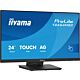 iiyama ProLite T2454MSC-B3AG computer monitor 60.5 cm (23.8") 1920 x 1080 pixels Full HD LED Touchscreen Multi-user Black