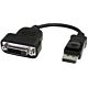 StarTech.com DisplayPort to DVI Adapter - Active DisplayPort to DVI-D Adapter/Video Converter 1080p - DP 1.2 to DVI Monitor Cable Adapter Dongle - DP to DVI Adapter - Latching DP Connector