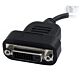 StarTech.com DisplayPort to DVI Adapter - Active DisplayPort to DVI-D Adapter/Video Converter 1080p - DP 1.2 to DVI Monitor Cable Adapter Dongle - DP to DVI Adapter - Latching DP Connector