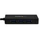 StarTech.com 3-Port USB 3.0 Hub plus Gigabit Ethernet - USB-C - Includes Power Adapter~3-Port USB-C Hub with Gigabit Ethernet - USB-C to 3x USB-A - USB 3.0 (5Gbps) - Includes Power Adapter