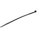 StarTech.com 8"(20cm) Cable Ties - 1/8"(4mm) wide, 2-1/8"(55mm) Bundle Diameter, 50lb(22kg) Tensile Strength, Nylon Self Locking  Ties with Curved Tip - 94V-2/UL Listed, 100 Pack - Black