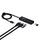 StarTech.com 4-Port USB-C Hub, 5Gbps, Bus Powered, USB-C to 4x USB-A Mini Hub, Extra Long 2ft/61cm Host Cable, PCR Plastic, Portable Desktop / Laptop USB Hub