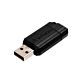 Verbatim PinStripe - USB Drive 128 GB - Black