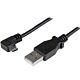 StarTech.com Micro-USB Charge-and-Sync Cable M/M - Right-Angle Micro-USB - 24 AWG - 2 m (6 ft.)