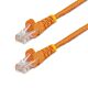 StarTech.com Cat5e Patch Cable with Snagless RJ45 Connectors - 1m, Orange