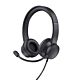 Trust HS-150 Headset Wired Head-band Office/Call center Black
