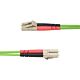 StarTech.com 3m (9.8ft) LC to LC (UPC) OM5 Multie Fiber Optic Cable, 50/125µm Duplex LOMMF cord, VCSEL, 40G/100G, LSZH Fiber Jumper Cord