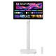 LG 32U889SA-W computer monitor 80 cm (31.5") 3840 x 2160 pixels 4K Ultra HD LCD Touchscreen White