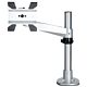 StarTech.com Desk Mount Monitor Arm - VESA or Apple iMac/Thunderbolt or Ultrawide Display up to 14kg - Articulating Height Adjustable Single Desktop Monitor Pole Mount - Clamp/Gmet
