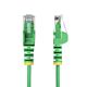 StarTech.com 2.5m Green Slim CAT6 Ethernet Cable, Snagless, 100W PoE, UTP, LSZH, 28AWG Pure Bare Copper Wire, Slim RJ45 Network Patch Cord w/Strain Reliefs, Individually Tested