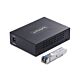 StarTech.com Gigabit Ethernet Copper-to-Fiber Media Converter, SM LC, 20km, 10/100/1000 Mbps, RJ45 to LC, Full Metal, 9K Jumbo Frames, TAA Compliant