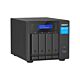 QNAP TVS-H474 NAS Tower Intel® Pentium® G7400 8 GB DDR4 0 TB QuTS hero Black
