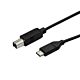 StarTech.com USB-C to USB-B Printer Cable - M/M - 0.5 m - USB 2.0