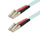 StarTech.com 25m (82ft) LC/UPC to LC/UPC OM4 Multie Fiber Optic Cable, 50/125µm LOMMF/VCSEL cord Fiber, 100G, Low Insertion Loss - LSZH Fiber Jumper Cord