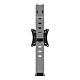 StarTech.com Cubicle Monitor Mount - Cubicle Wall Single Monitor Hanger - Up to 34" VESA Mount Display - Height Adjustable Ergonomic Office Cubicle Hanging Flat Panel Hook & Clamp Bracket