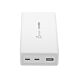 j5create JUP37185W 185W GaN PD 3.1 USB-C® 3-Port Charger-UK, Black