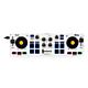 Hercules 4780921 DJ controller 2 channels Black, White, Yellow