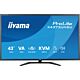 iiyama ProLite X4373UHSU-B2 computer monitor 108 cm (42.5") 3840 x 2160 pixels 4K Ultra HD LED Black