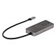 StarTech.com 3-Port USB-C Multi-Monitor Adapter, USB Type-C to 3x DisplayPort 1.4 MST Hub, Triple 4K 60Hz DP Laptop Display Extender / Splitter, HDR, Extra-Long Built-In Cable - Windows Only