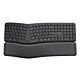 Trust Keyra Ergonomic multidevice wireless keyboard - Black