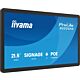 iiyama ProLite S2225AS-B1P Digital signage flat panel 54.6 cm (21.5") LCD Wi-Fi 500 cd/m² Full HD Black Built-in processor Android 24/7